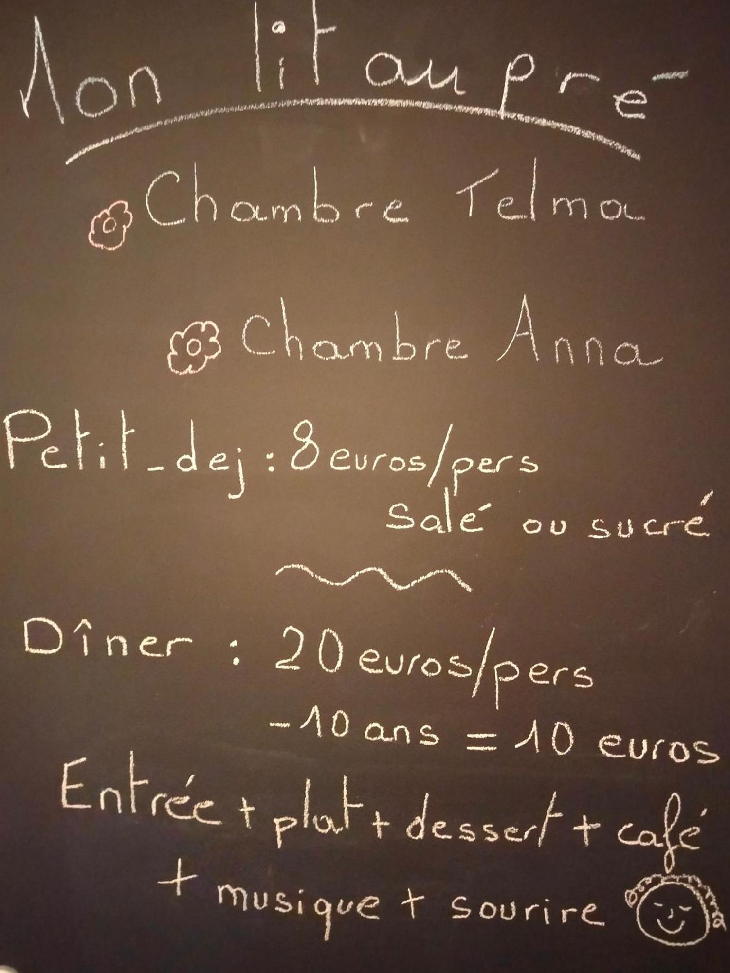 Chambre Telma 2 Pers Avec Piscine "Mon Lit Au Pre" Couples Ou Femmes Seulement Pontours Екстер'єр фото